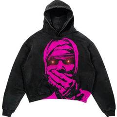 Punk Wind Ninja Printed Hoodies